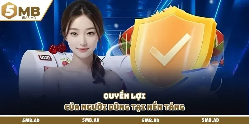 Quyền lợi của người dùng tại nền tảng