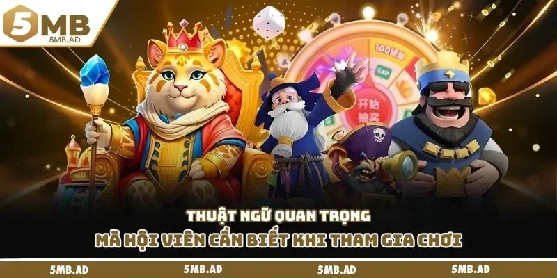 Thuật ngữ quan trọng mà hội viên cần biết khi tham gia chơi